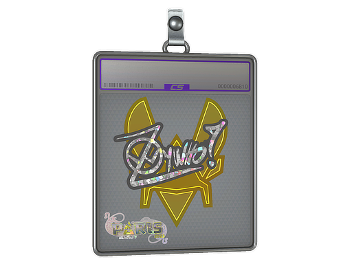 Sticker Slab | ZywOo (Glitter) | Paris 2023