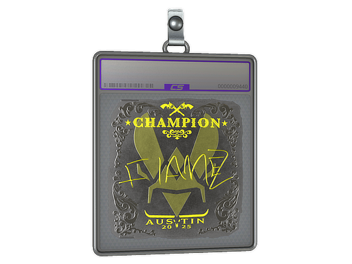 Sticker Slab | FlameZ (Foil, Champion) | Austin 2025