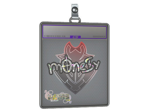 Sticker Slab | m0NESY (Glitter) | Paris 2023