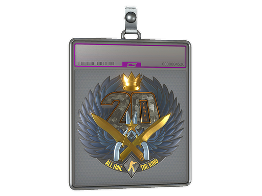 Sticker Slab | All Hail the King (Foil)