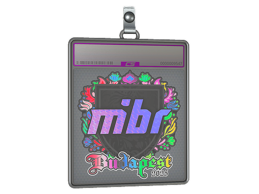 Sticker Slab | MIBR (Holo) | Budapest 2025
