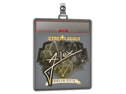 Sticker Slab | ALEX (Gold) | Berlin 2019
