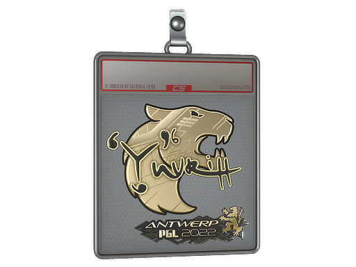 Sticker Slab | yuurih (Gold) | Antwerp 2022