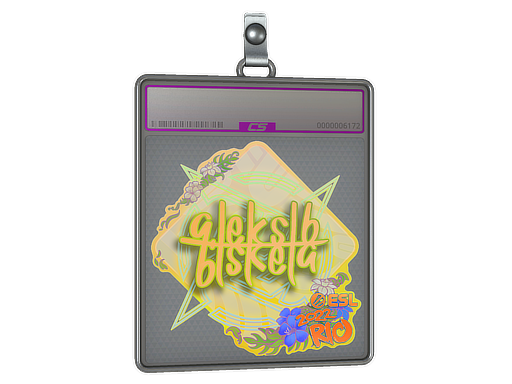 Sticker Slab | Aleksib (Holo) | Rio 2022