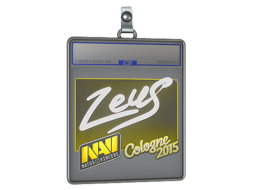Sticker Slab | Zeus | Cologne 2015