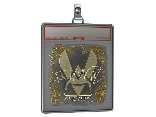 Sticker Slab | FlameZ (Gold) | Austin 2025