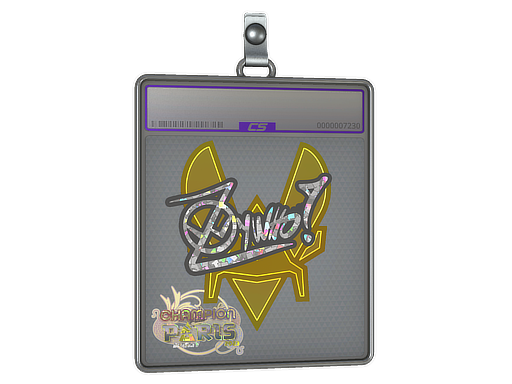 Sticker Slab | ZywOo (Glitter, Champion) | Paris 2023