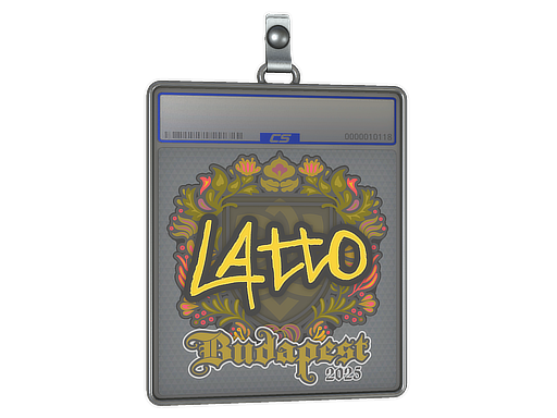 Sticker Slab | latto | Budapest 2025