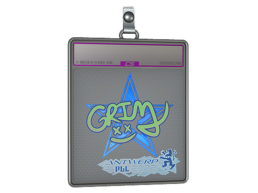 Sticker Slab | Grim (Holo) | Antwerp 2022