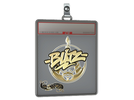 Sticker Slab | bLitz (Gold) | Paris 2023