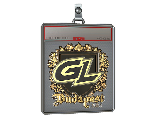 Sticker Slab | GamerLegion (Gold) | Budapest 2025