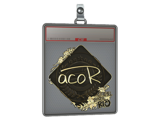 Sticker Slab | acoR (Gold) | Rio 2022
