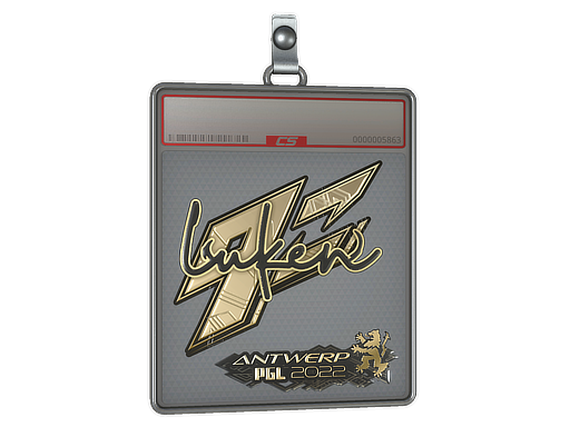 Sticker Slab | luken (Gold) | Antwerp 2022