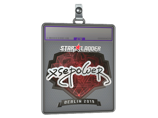 Sticker Slab | xsepower (Foil) | Berlin 2019