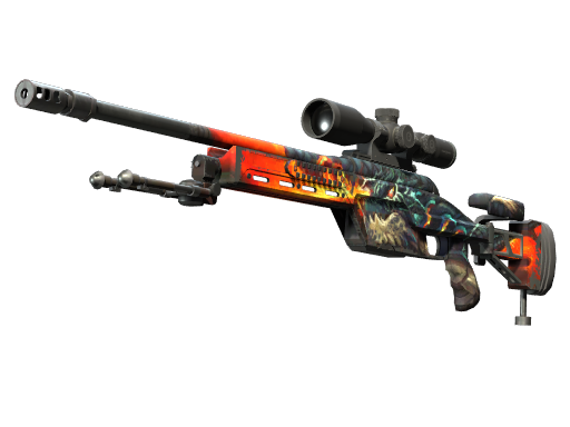 Souvenir SSG 08 | Dragonfire (Field-Tested)