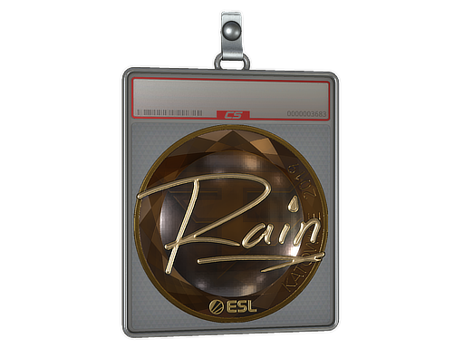 Sticker Slab | rain (Gold) | Katowice 2019