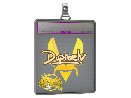 Sticker Slab | dupreeh (Holo, Champion) | Paris 2023