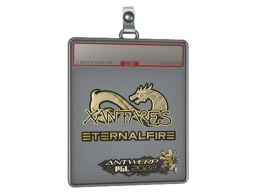 Sticker Slab | XANTARES (Gold) | Antwerp 2022