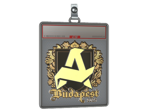 Sticker Slab | Aurora (Gold) | Budapest 2025