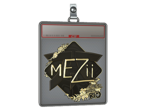 Sticker Slab | mezii (Gold) | Rio 2022