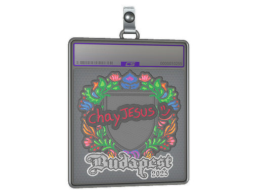 Sticker Slab | chayJESUS (Embroidered) | Budapest 2025