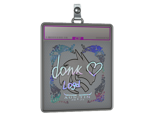 Sticker Slab | donk (Holo) | Austin 2025