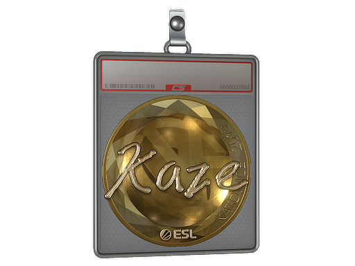 Sticker Slab | Kaze (Gold) | Katowice 2019