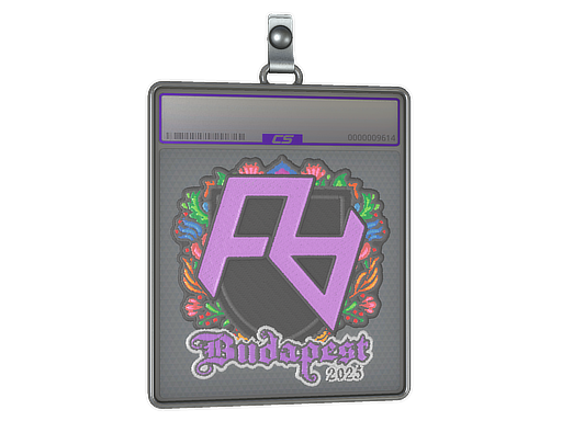 Sticker Slab | Rare Atom (Embroidered) | Budapest 2025