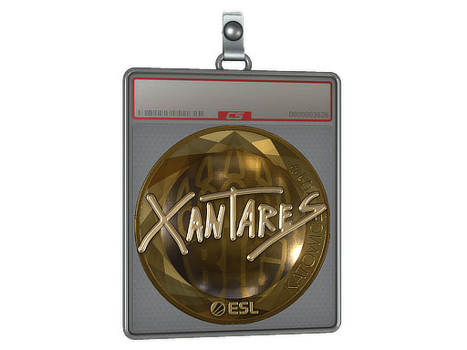 Sticker Slab | XANTARES (Gold) | Katowice 2019