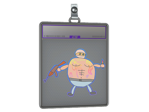 Sticker Slab | Poorly Drawn Terrorist (Holo)