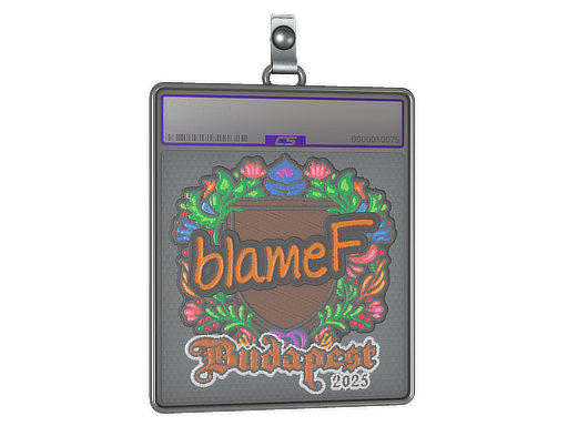 Sticker Slab | blameF (Embroidered) | Budapest 2025