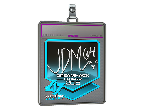 Sticker Slab | jdm64 (Foil) | Cluj-Napoca 2015