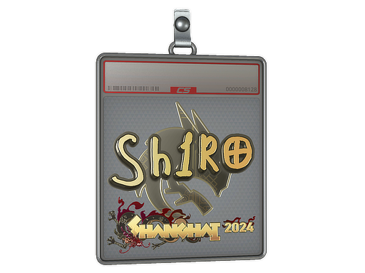 Sticker Slab | sh1ro (Gold) | Shanghai 2024