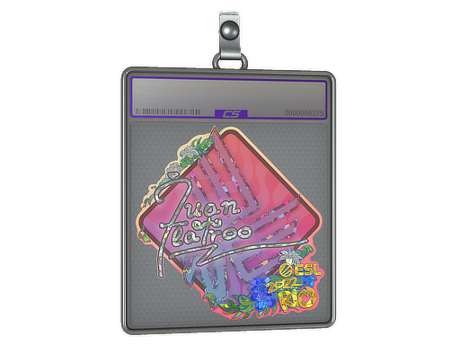 Sticker Slab | juanflatroo (Glitter) | Rio 2022