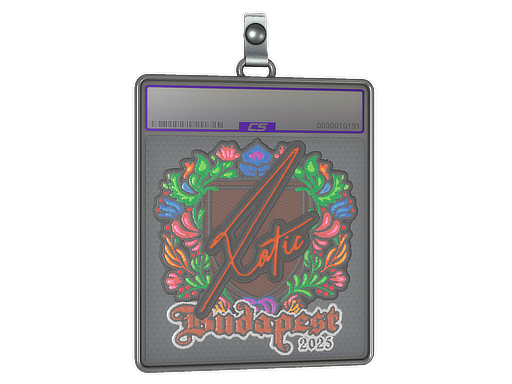 Sticker Slab | XotiC (Embroidered) | Budapest 2025