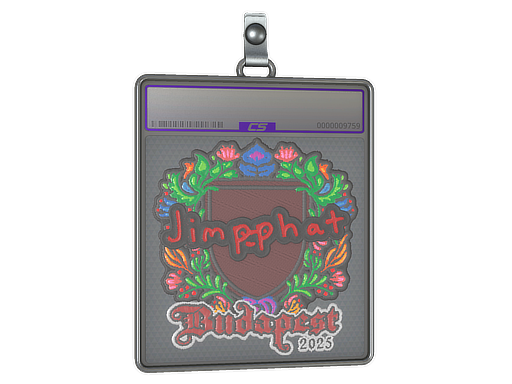 Sticker Slab | Jimpphat (Embroidered) | Budapest 2025