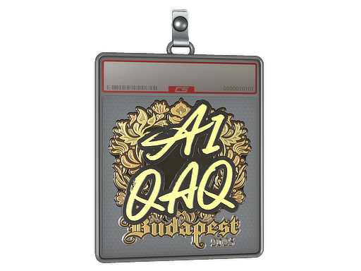 Sticker Slab | EmiliaQAQ (Gold) | Budapest 2025