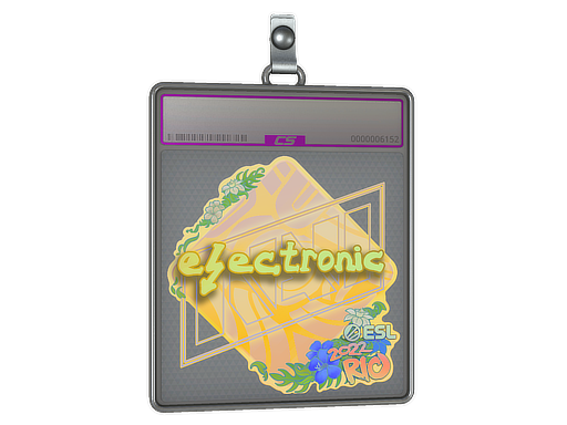 Sticker Slab | electronic (Holo) | Rio 2022