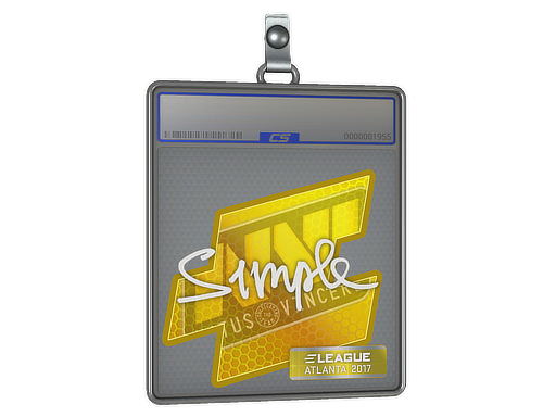 Sticker Slab | s1mple | Atlanta 2017