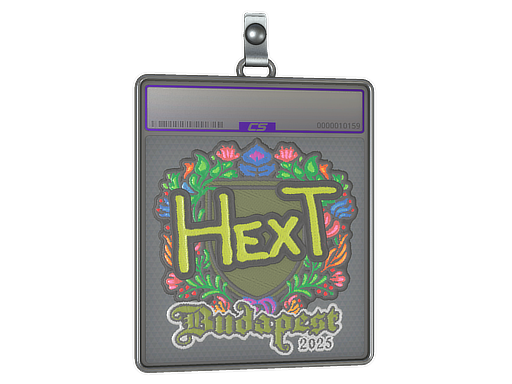 Sticker Slab | HexT (Embroidered) | Budapest 2025
