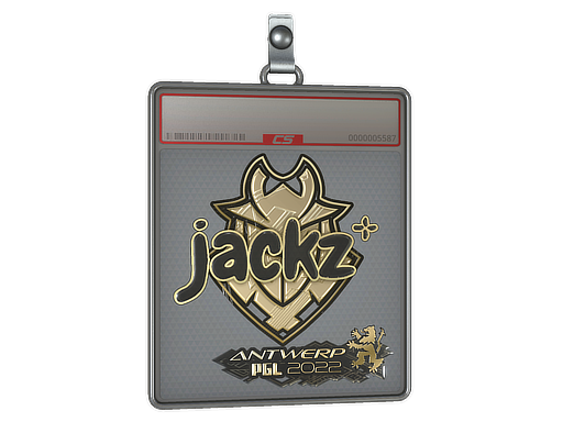 Sticker Slab | JaCkz (Gold) | Antwerp 2022