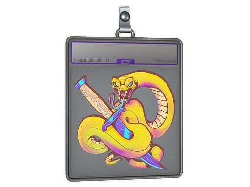 Sticker Slab | Coiled Strike (Holo)