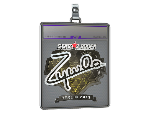 Sticker Slab | ZywOo (Foil) | Berlin 2019