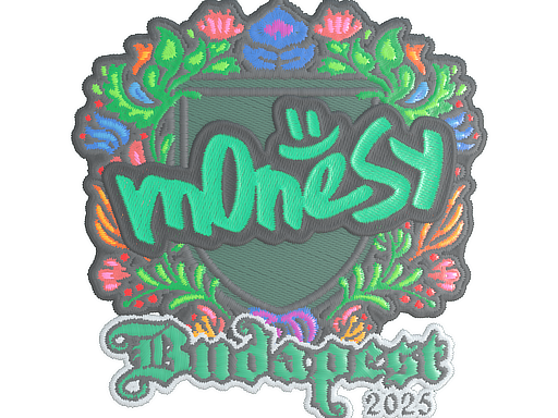 Sticker | m0NESY (Embroidered) | Budapest 2025