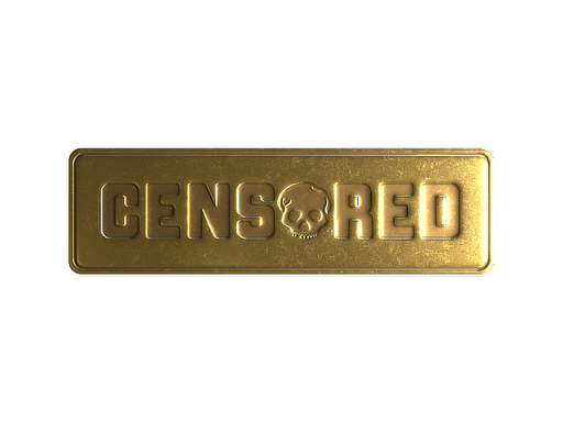 Sticker | Censored (Foil)