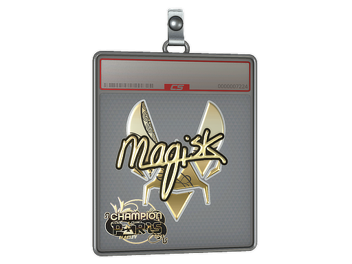 Sticker Slab | Magisk (Gold, Champion) | Paris 2023