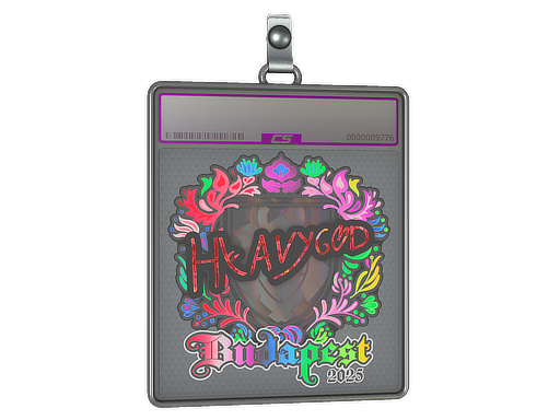 Sticker Slab | Heavygod (Holo) | Budapest 2025