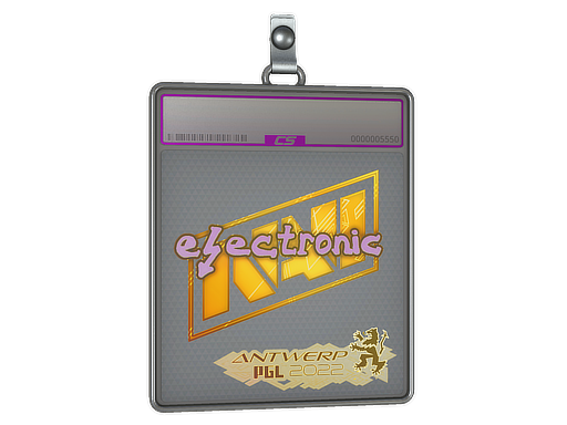 Sticker Slab | electronic (Holo) | Antwerp 2022