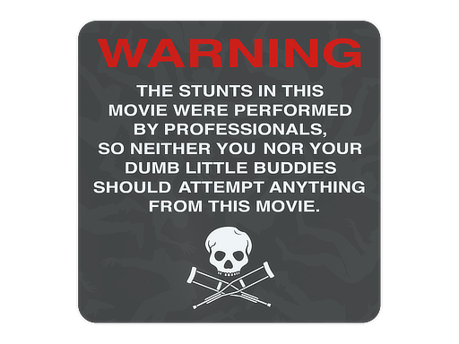 Sticker | WARNING