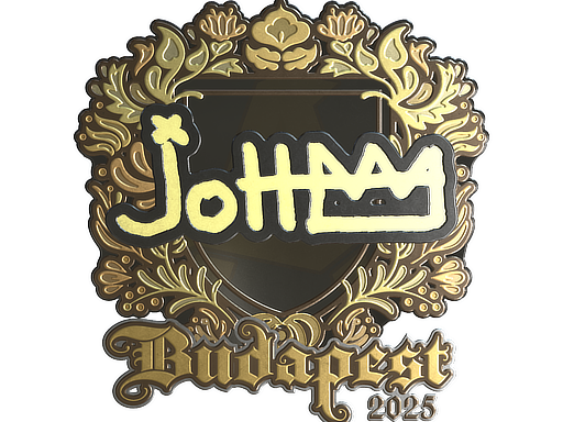 Sticker | jottAAA (Gold) | Budapest 2025